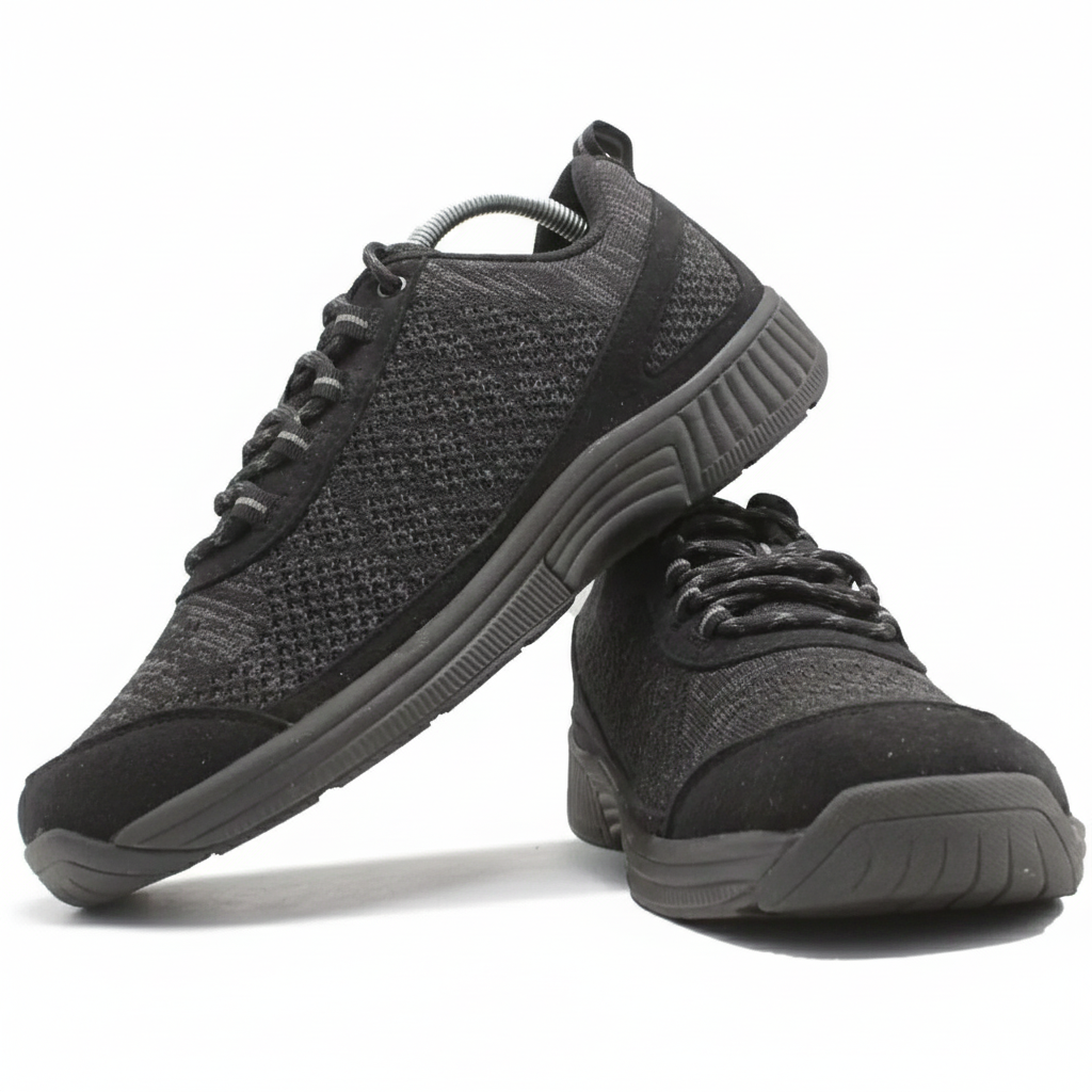 ORTHOFEET Lava No-Tie - Black