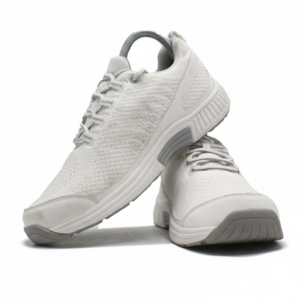 ORTHOFEET Coral Stretch Knit  White