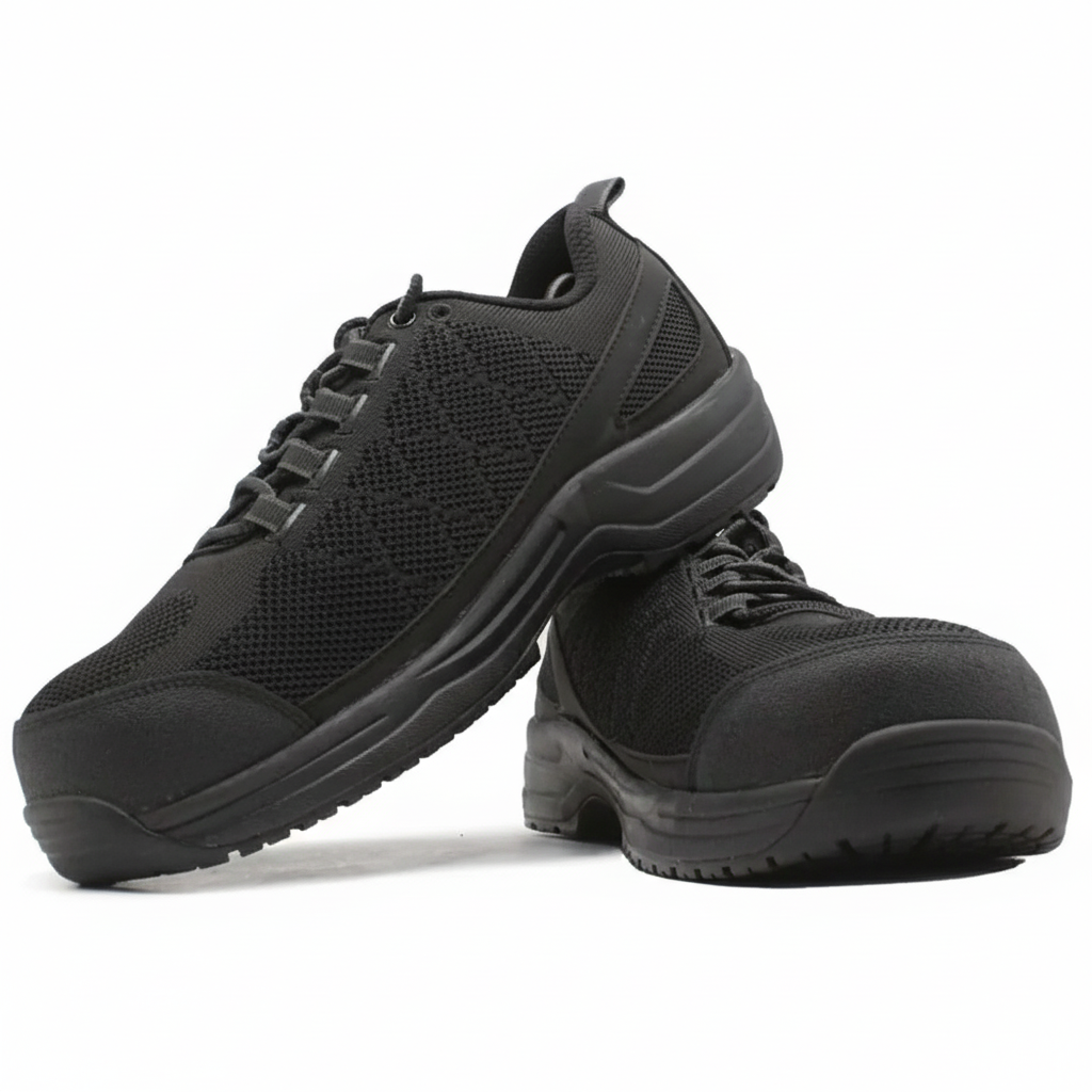 ORTHOFEET COLBALT WORK BLACK SHOES