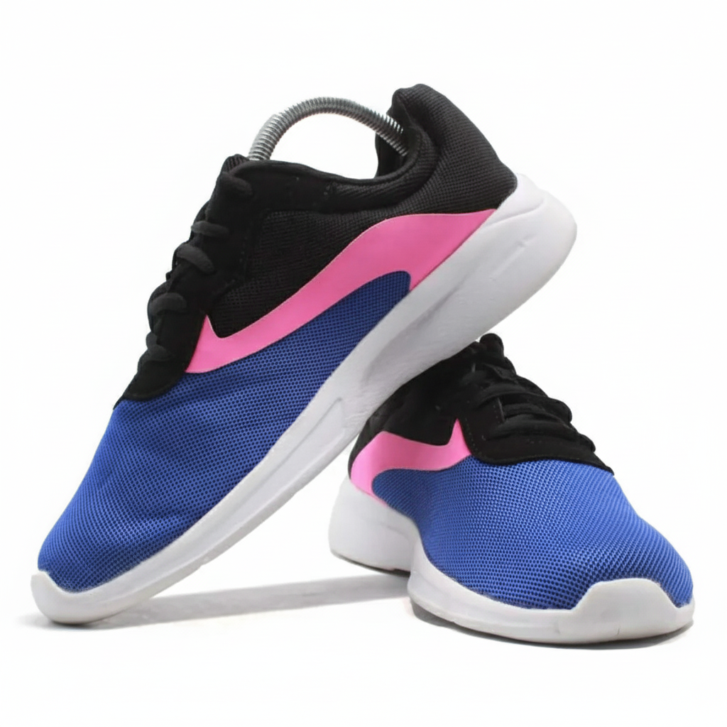 Athletic Works Blue Pink Black Fabric Runners