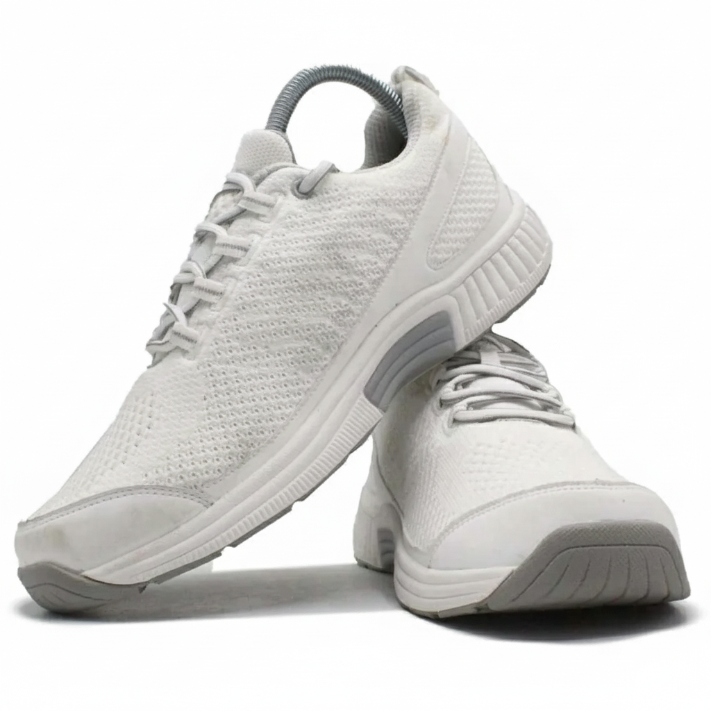 ORTHOFEET Coral Stretch Knit - White