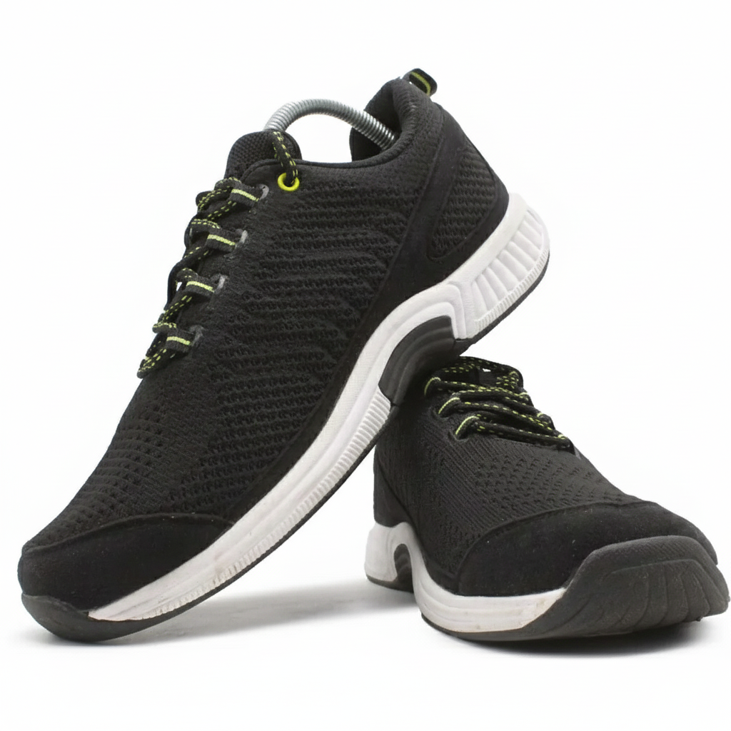 ORTHOFEET Coral Stretch Knit  Black