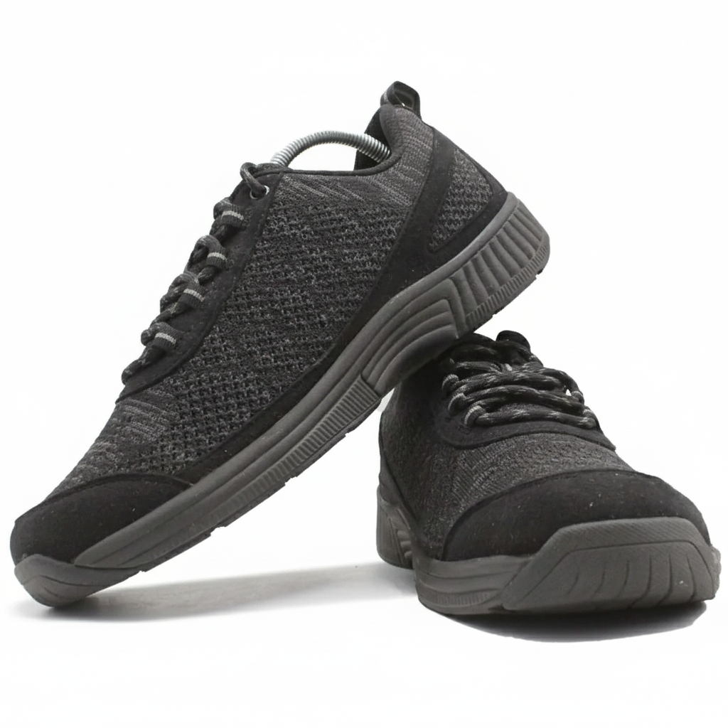 ORTHOFEET Lava No Tie Black