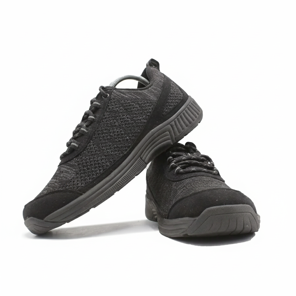 ORTHOFEET Lava No Tie  Black