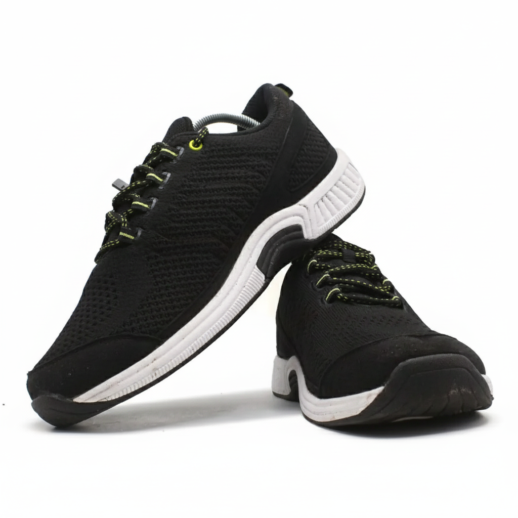 ORTHOFEET Coral Stretch Knit Black