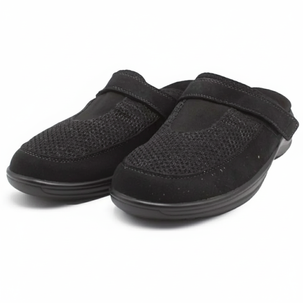 ORTHOFEET Louise Stretch Knit Black