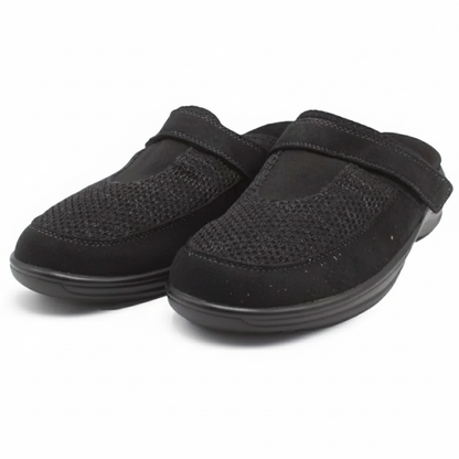 ORTHOFEET Louise Stretch Knit Black