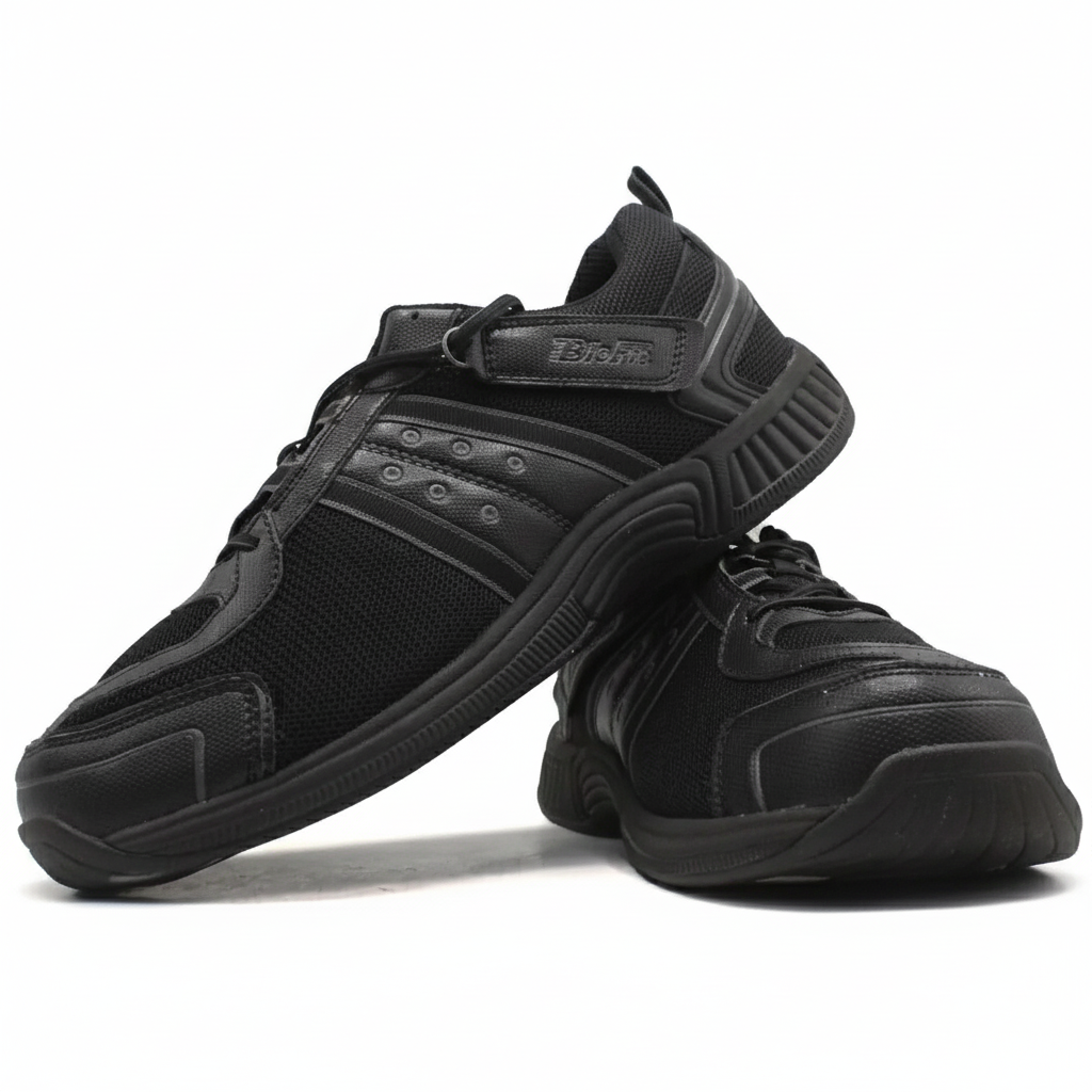 ORTHOFEET Monterey Bay Tie Less Black