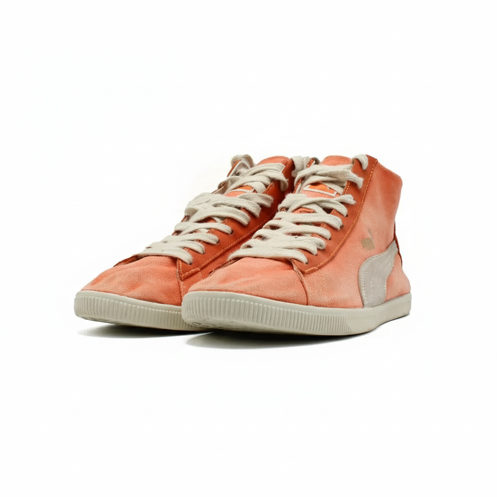 Puma Glyde Canvas Washed Mid High Top Shoe