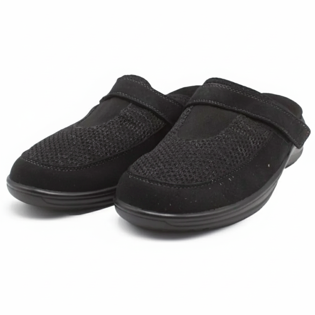 ORTHOFEET Louise Stretch Knit Black