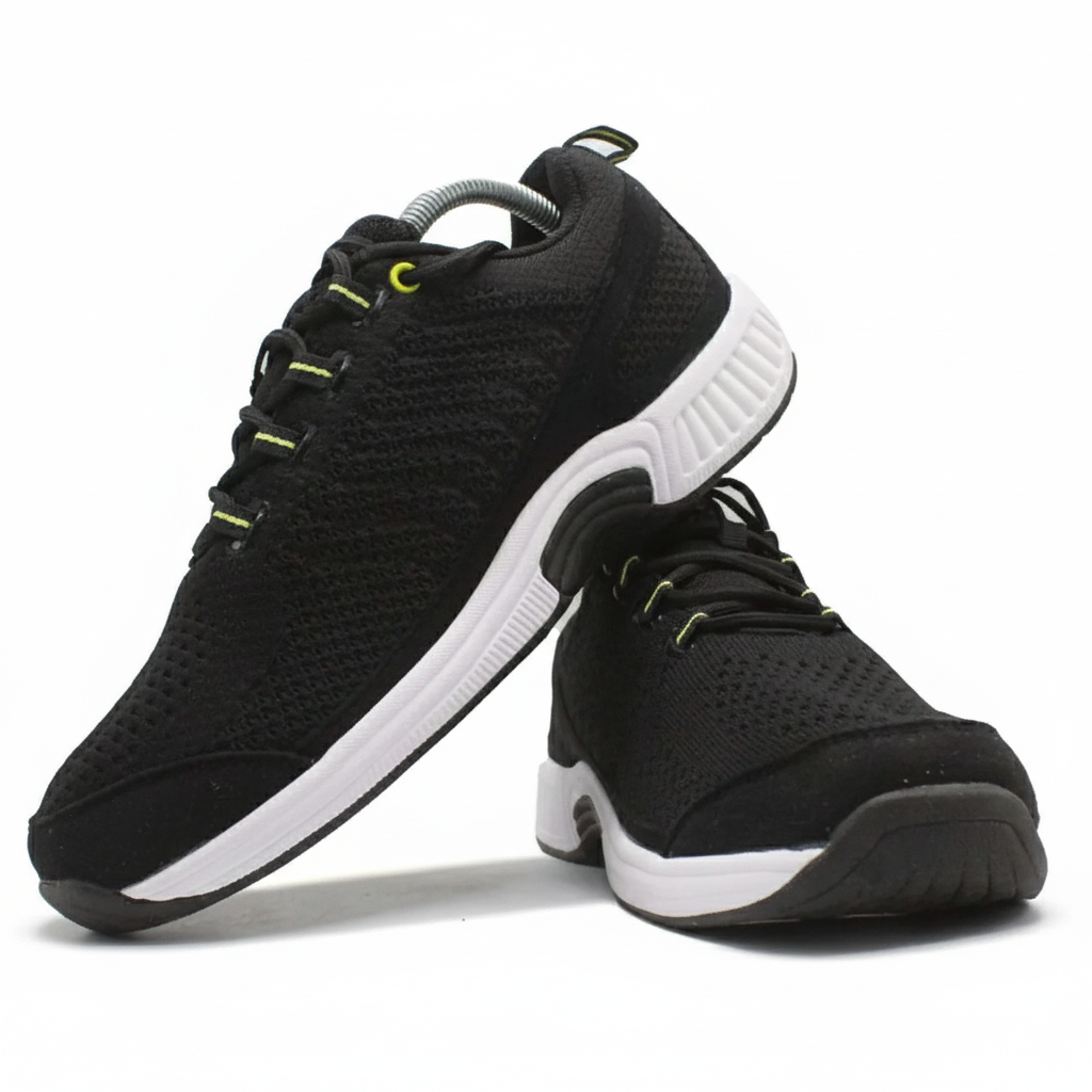 ORTHOFEET Coral Stretch Knit Black