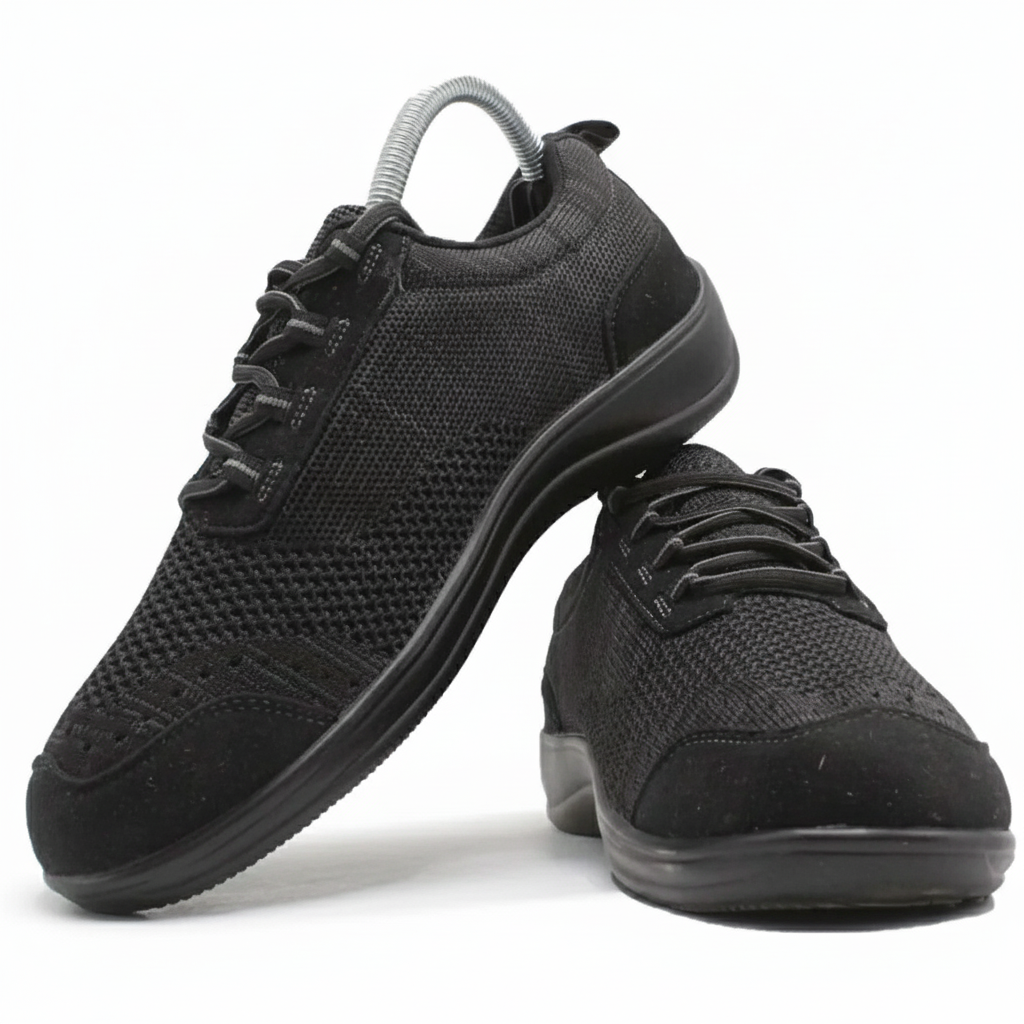 ORTHOFEET Palma Stretch Knit  Black