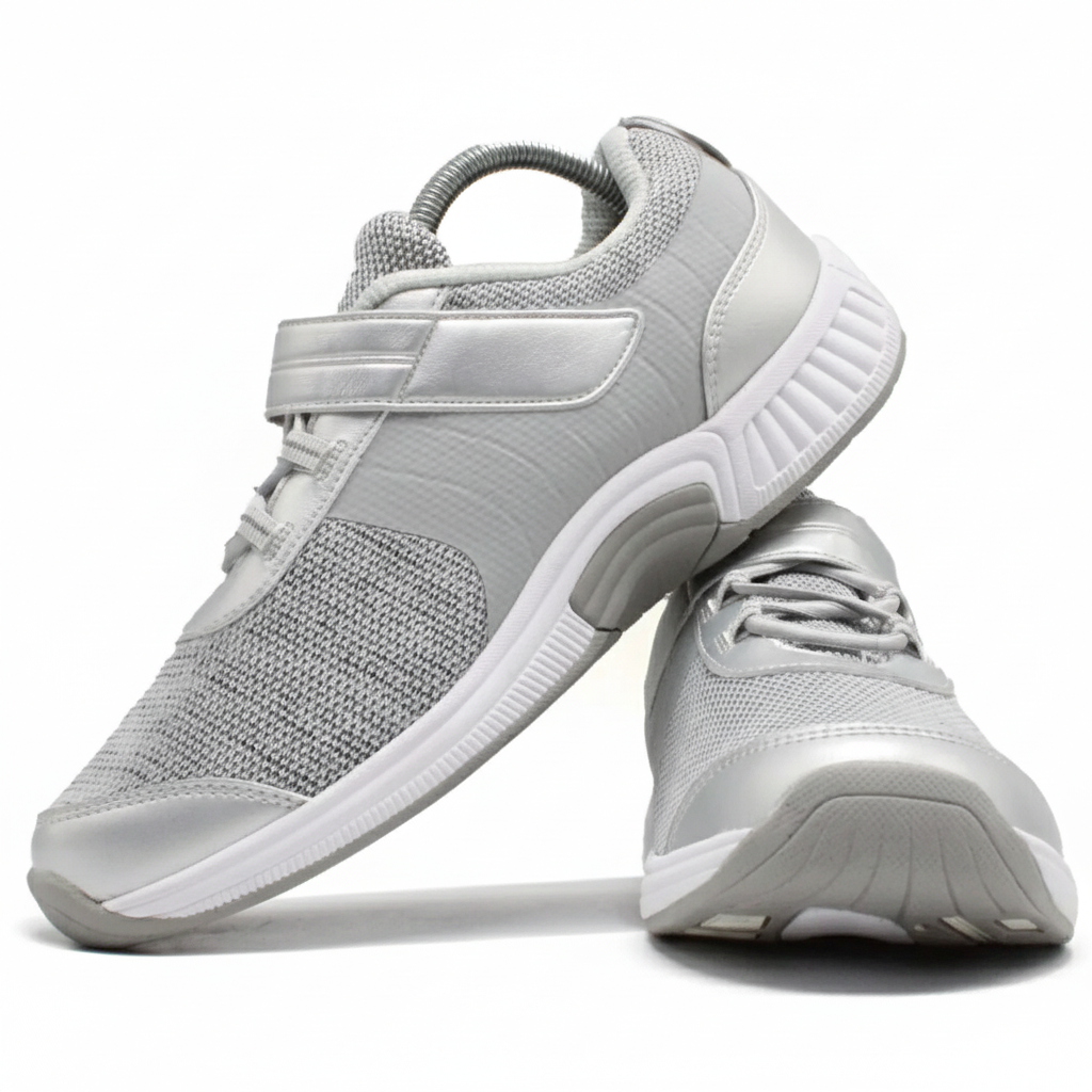 ORTHOFEET Joelle Stretch Knit - Gray