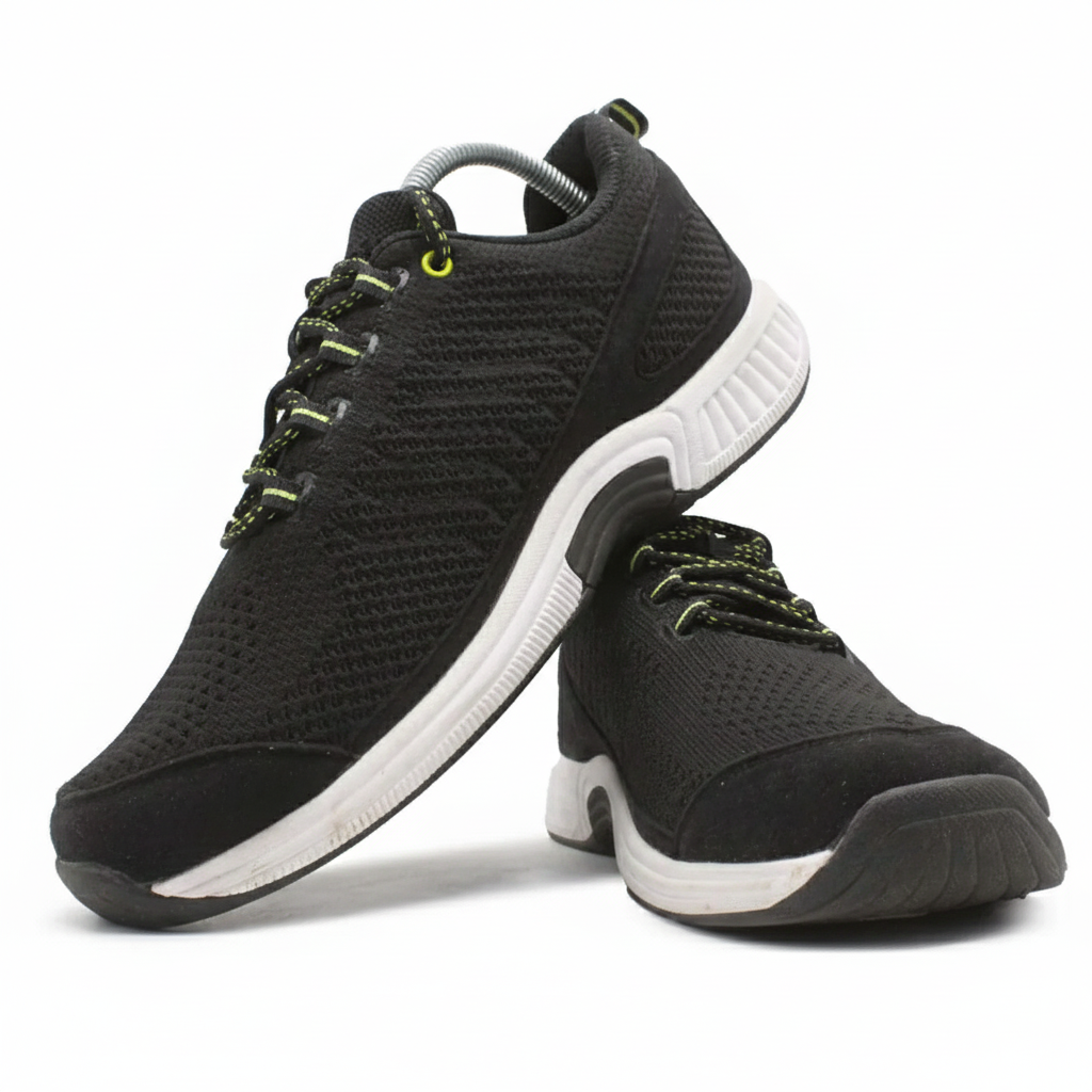 ORTHOFEET Coral Stretch Knit  Black