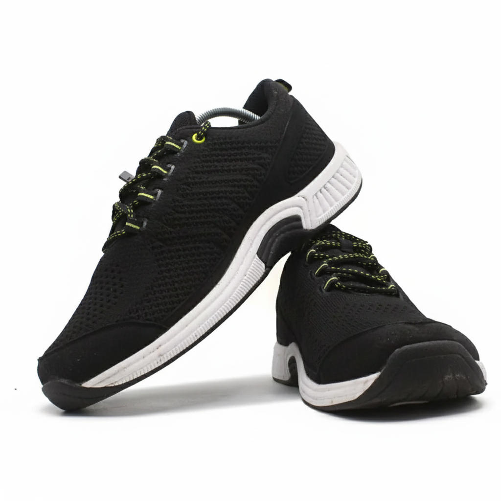 ORTHOFEET Coral Stretch Knit Black