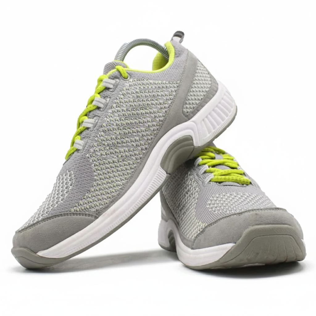 ORTHOFEET Coral Stretch Knit Gray