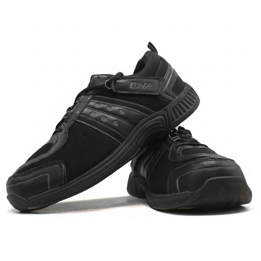 ORTHOFEET Monterey Bay Tie Less Black