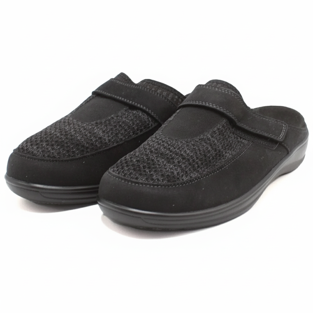 ORTHOFEET Louise Stretch Knit - BLACK