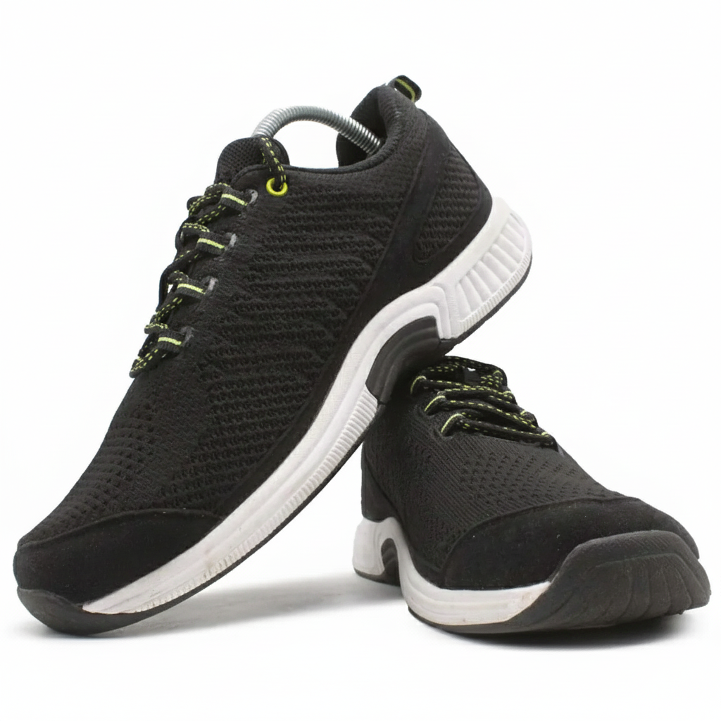 ORTHOFEET Coral Stretch Knit Black