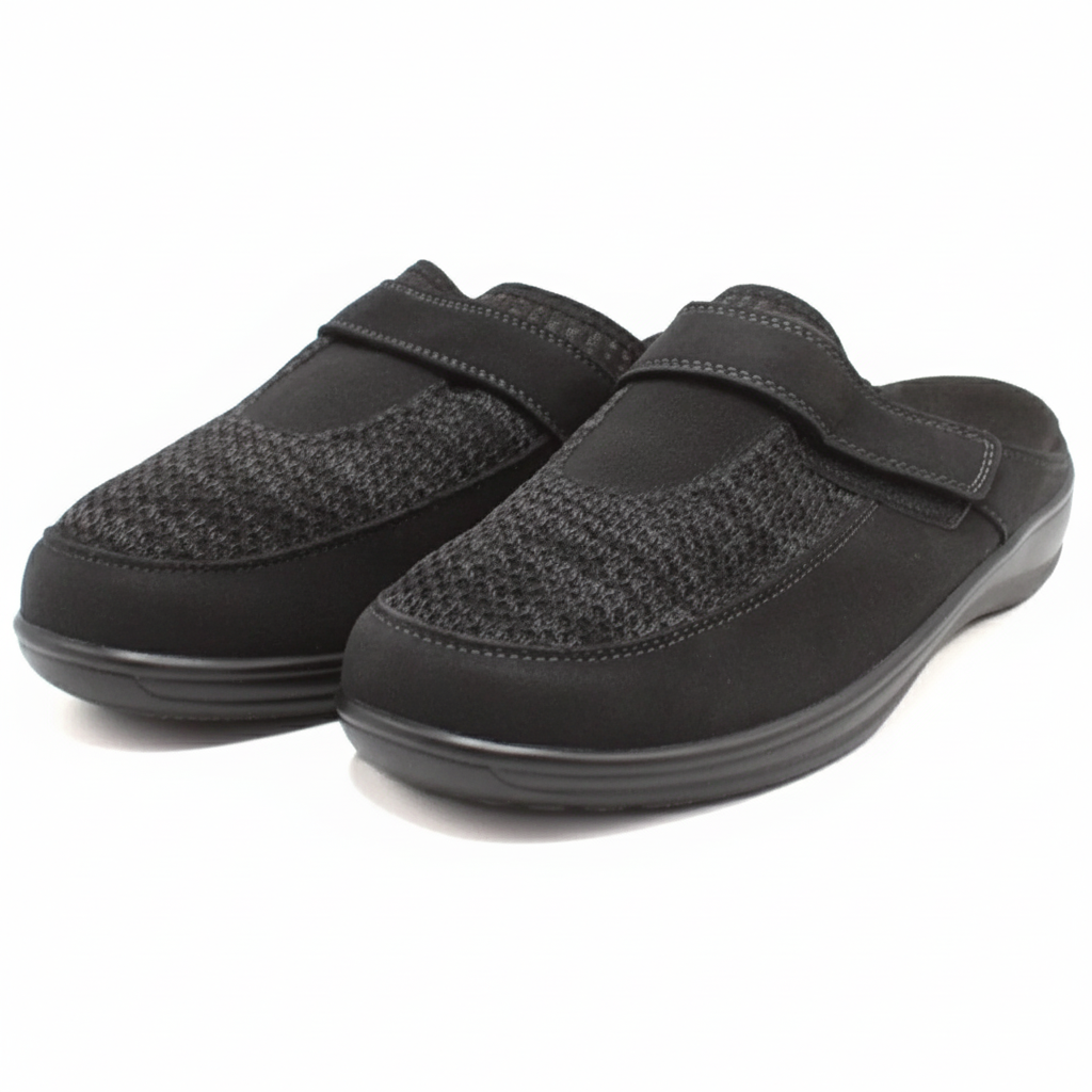 ORTHOFEET Louise Stretch Knit - Black