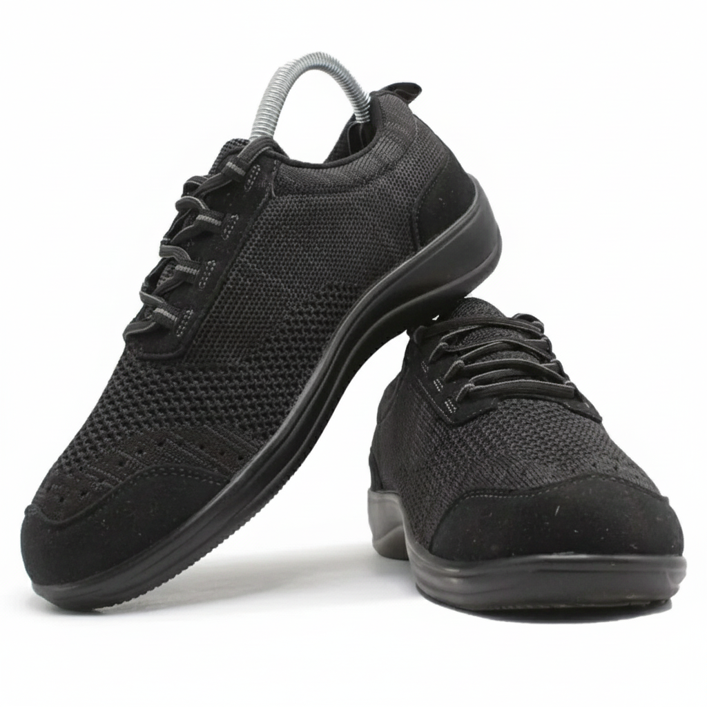 ORTHOFEET PALMA STRETCH KNIT BLACK