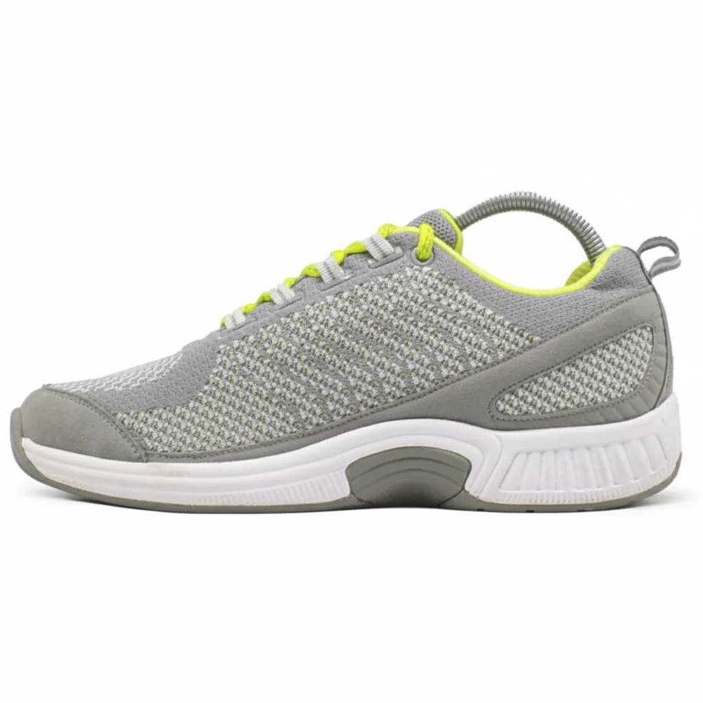 ORTHOFEET Coral Stretch Knit  Gray