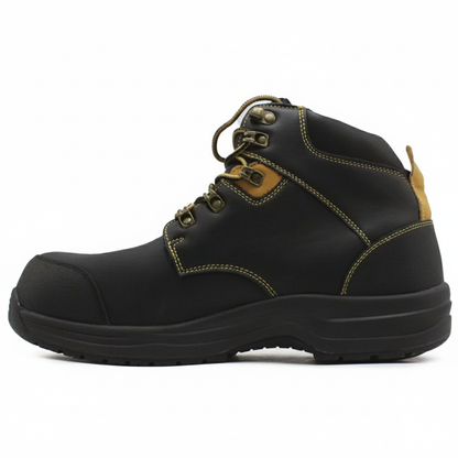 ORTHOFEET GRANITE WORK BOOTS - BLACK