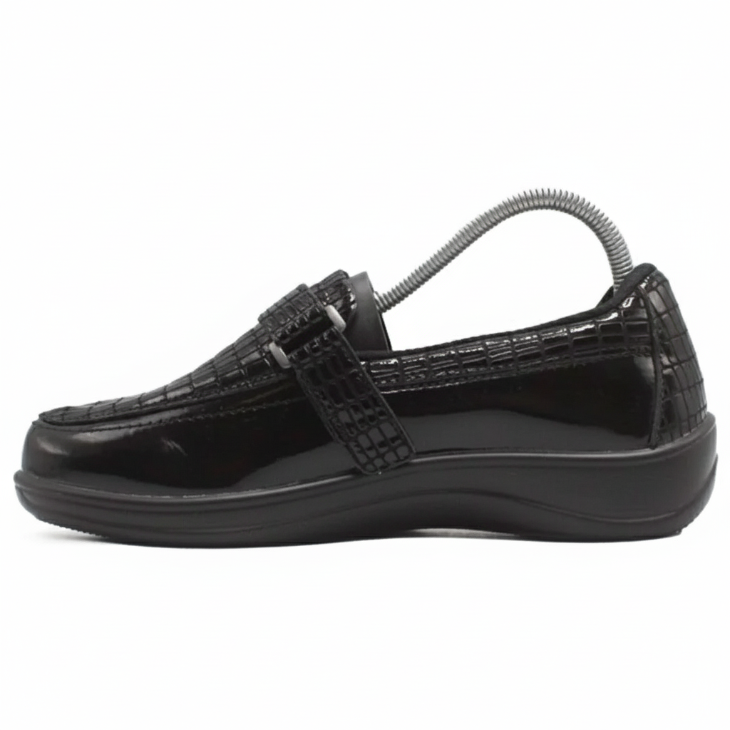 ORTHOFEET CHELSEA CROC VELCRO