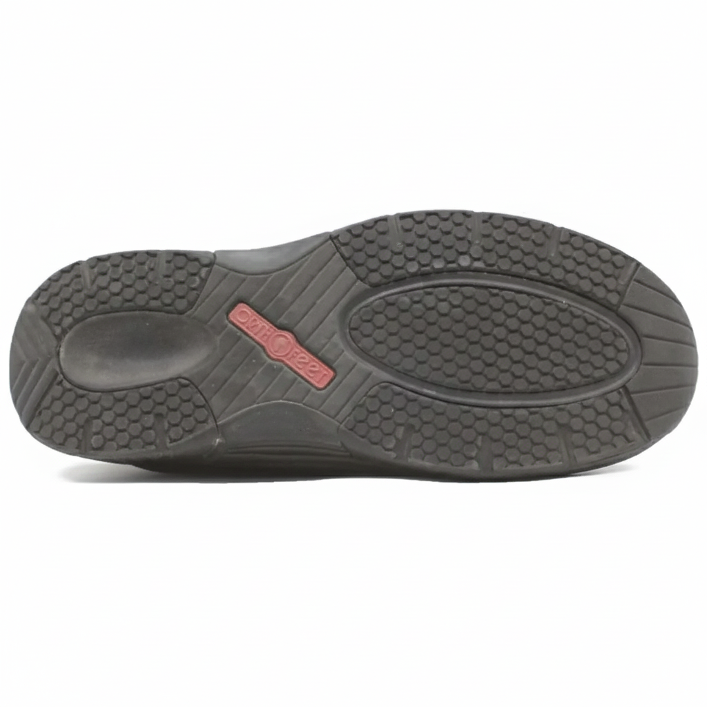 ORTHOFEET Coral No Tie Lace Black