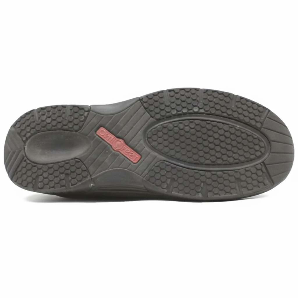 ORTHOFEET Coral No Tie Lace Black