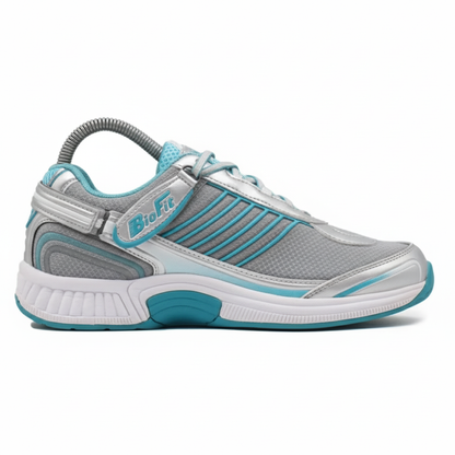 ORTHOFEET Verve Tie Less Turquoise