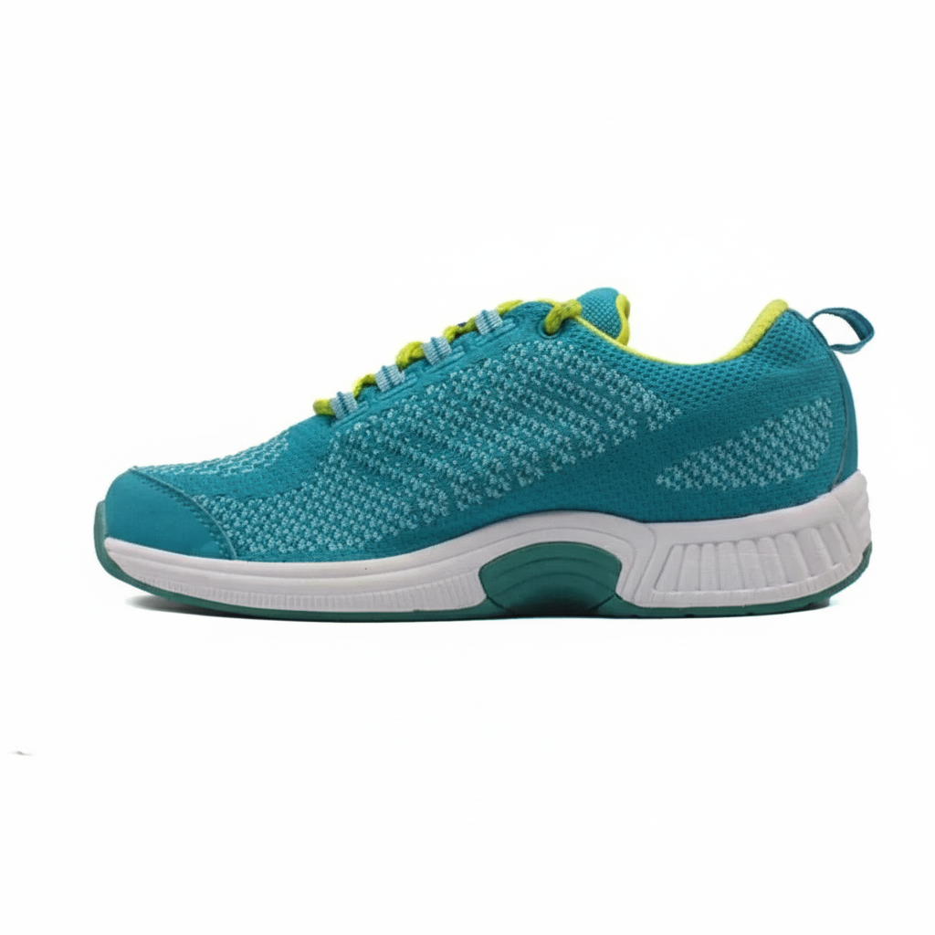 ORTHOFEET Coral Stretch Knit - Turquoise