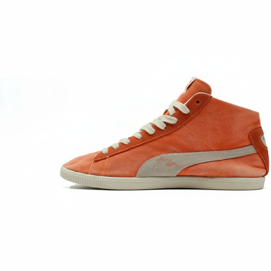 Puma Glyde Canvas Washed Mid High Top Shoe