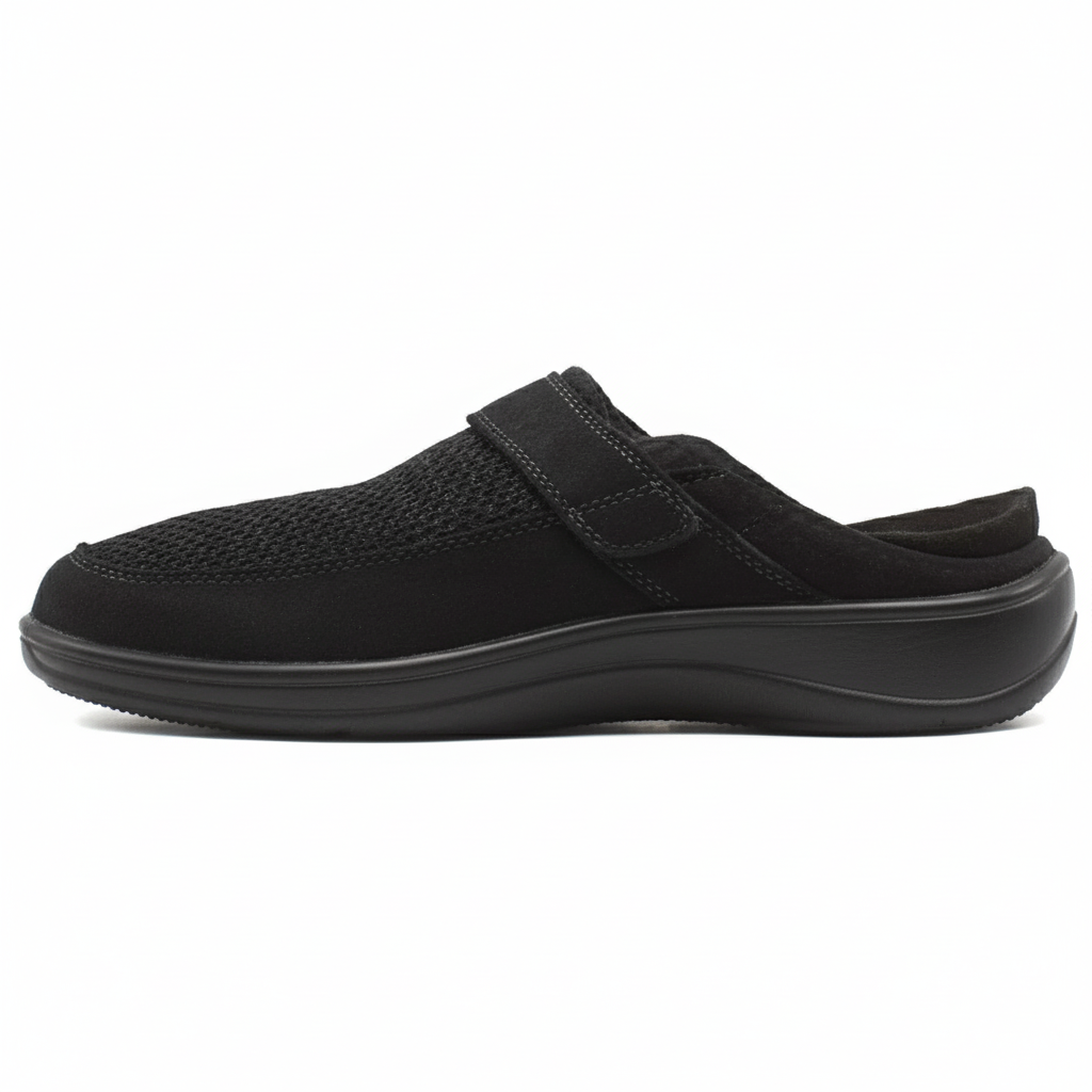 ORTHOFEET Louise Stretch Knit Black