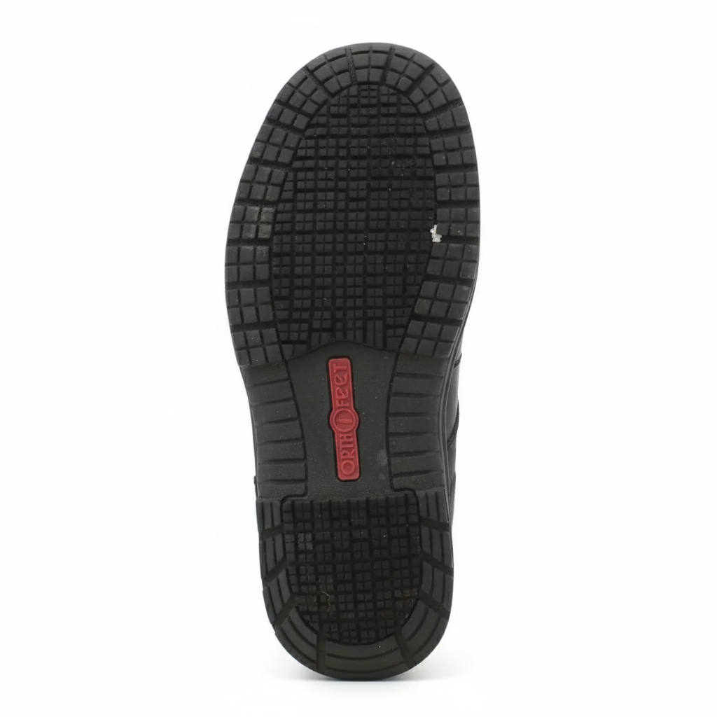 ORTHOFEET Cobalt Work Shoes Black