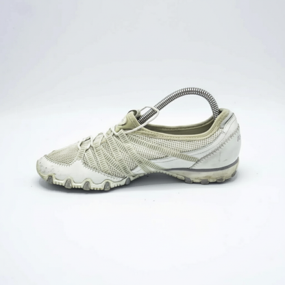 Skechers Gray Leather shimmer Sneaker