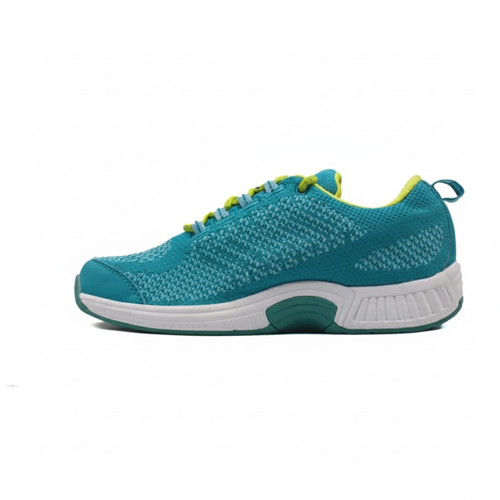 ORTHOFEET Coral Stretch Knit - Turquoise