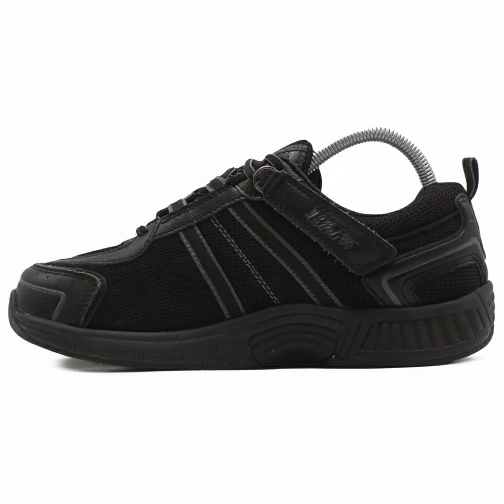 ORTHOFEET Tahoe Tie Less Black