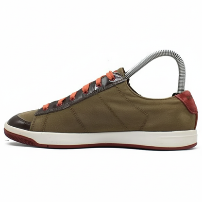 SKECHERS Black Pink Canvas Casual Athletic Walking Shoes