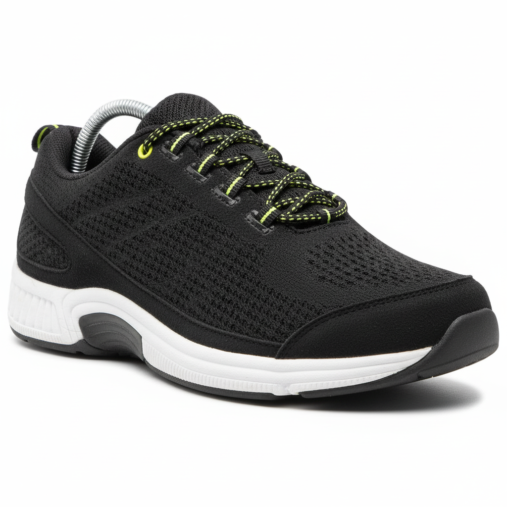 ORTHOFEET Coral Stretch Knit Black