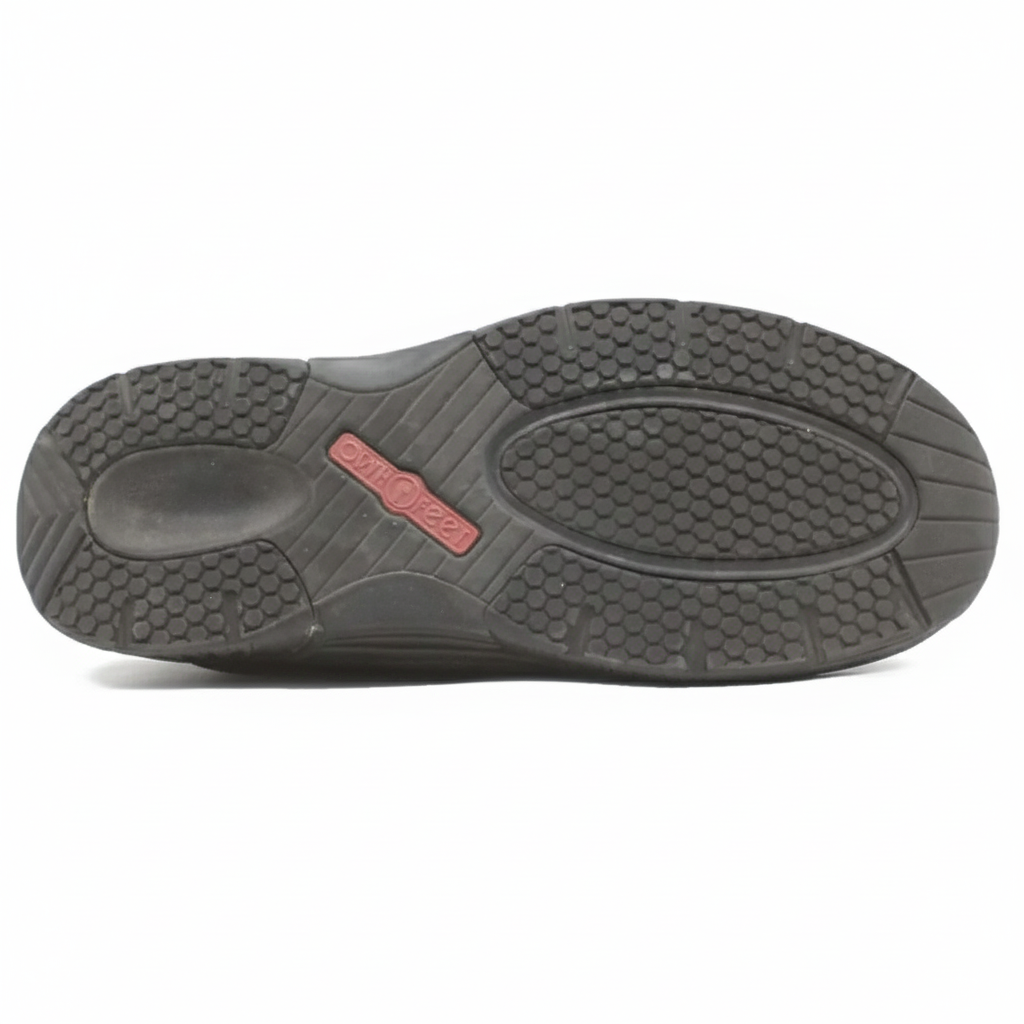 ORTHOFEET Lava No Tie Black