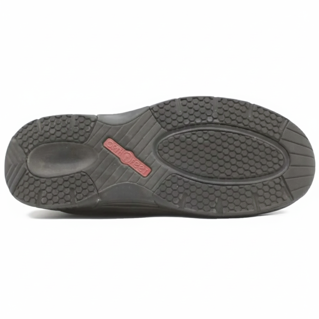 ORTHOFEET Coral No Tie Lace Black