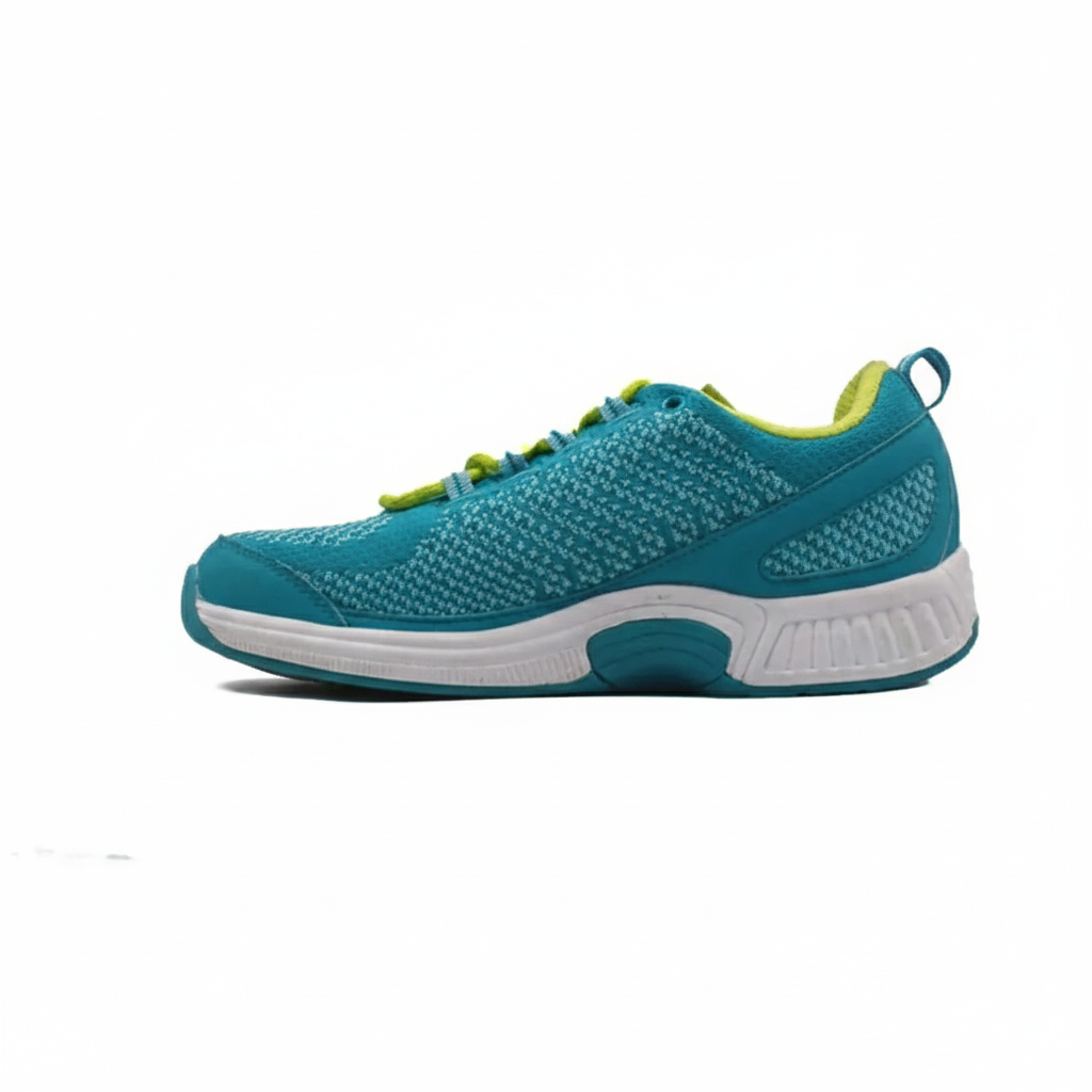 ORTHOFEET Coral Stretch Knit  Turquoise