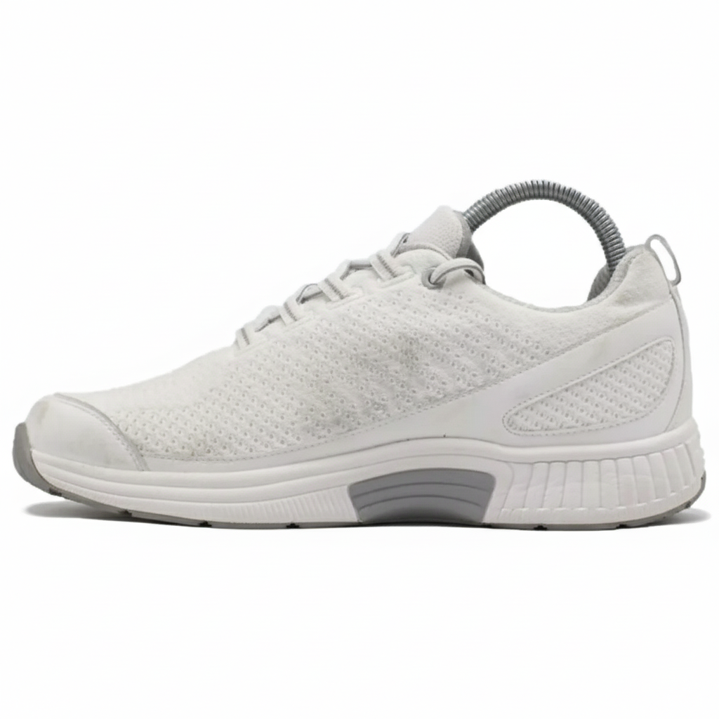 ORTHOFEET Coral Stretch Knit - White