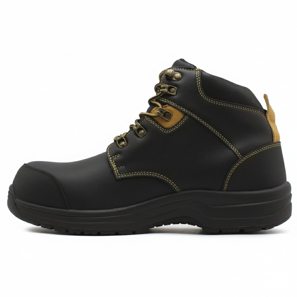 ORTHOFEET Granite Work Boots - Black
