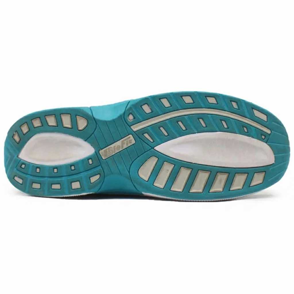 ORTHOFEET Coral Stretch Knit Turquoise