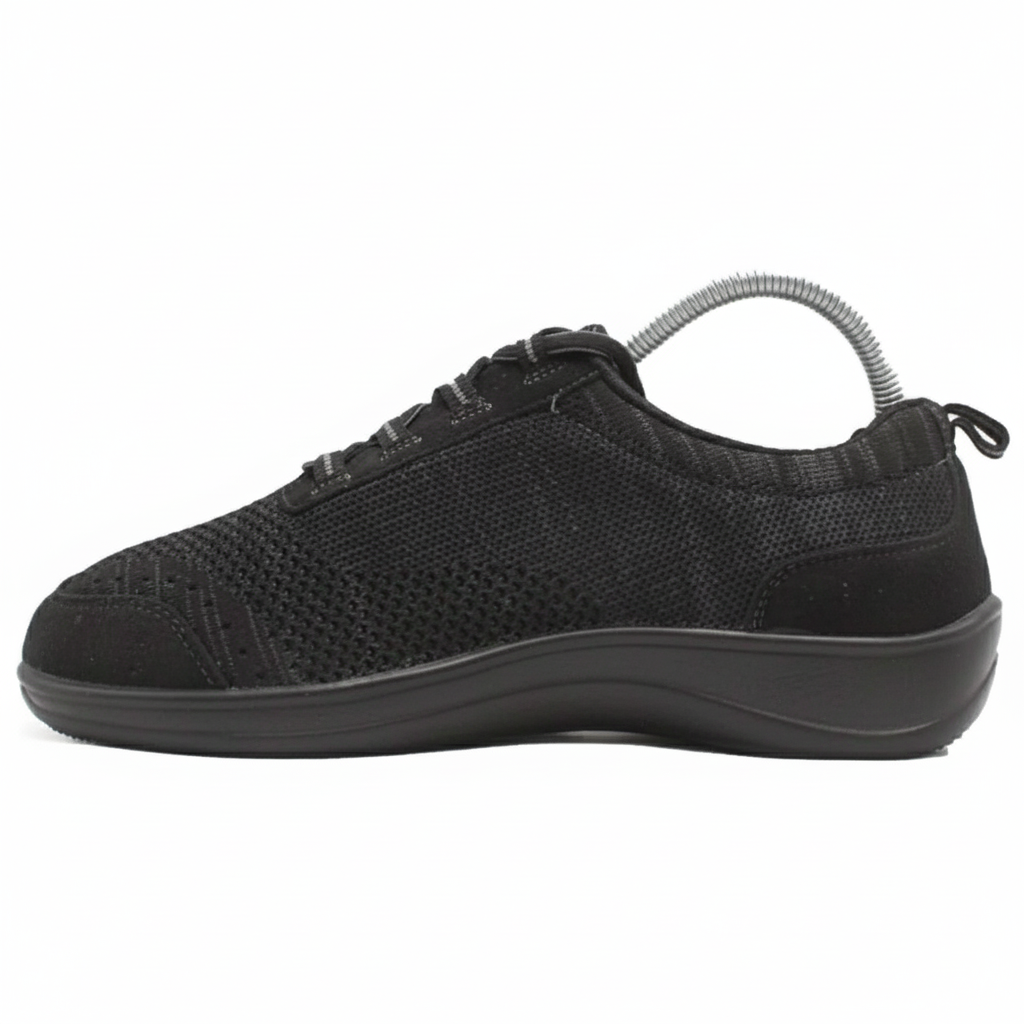 ORTHOFEET PALMA STRETCH KNIT BLACK