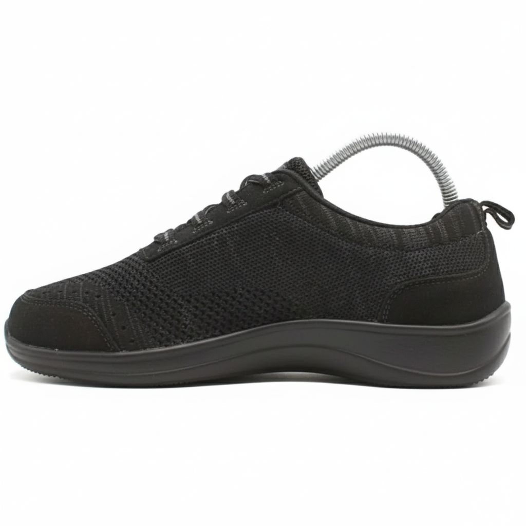 ORTHOFEET PALMA STRETCH KNIT BLACK