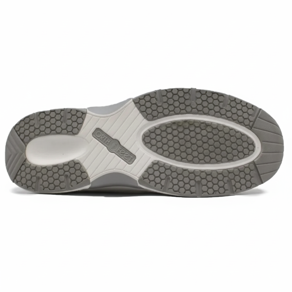 ORTHOFEET Coral Stretch Knit - White