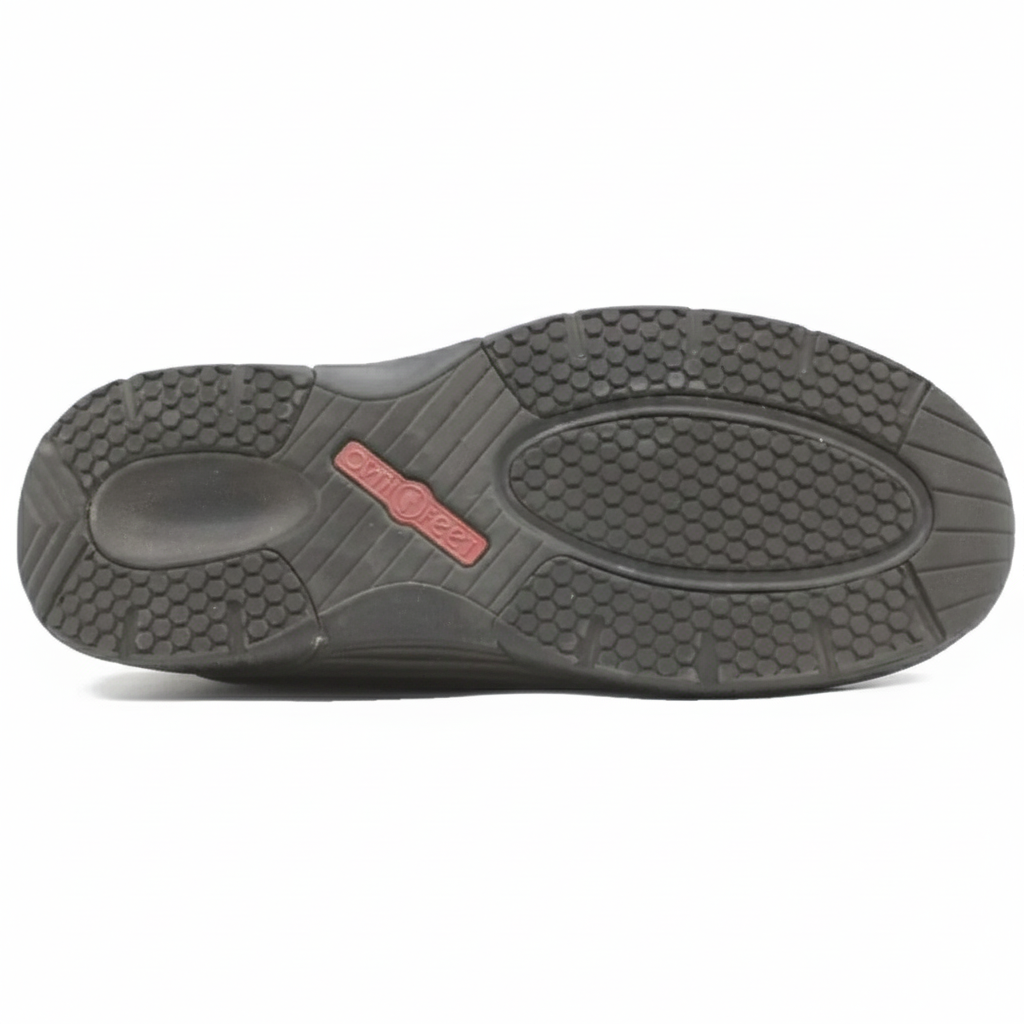 ORTHOFEET Coral No Tie Lace Black